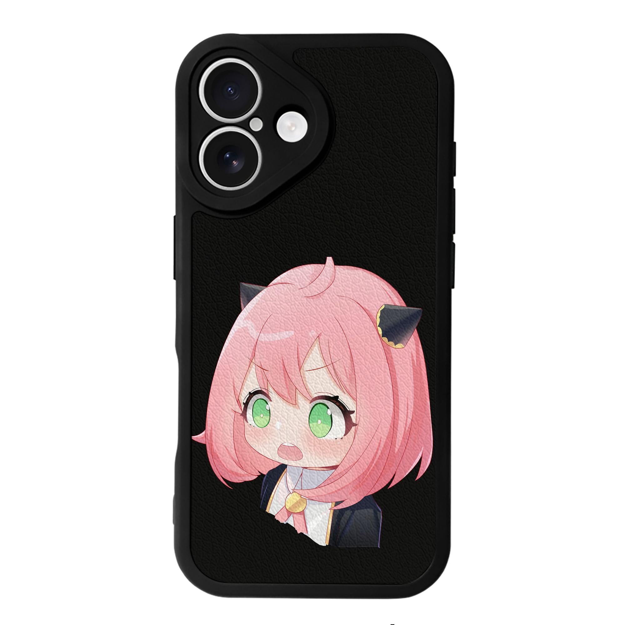 （画像用） SPY×FAMILY间谍家家酒 【iPhone 16シリーズ対応】シリコンスマホケース（レザー調） 材質：シリコン